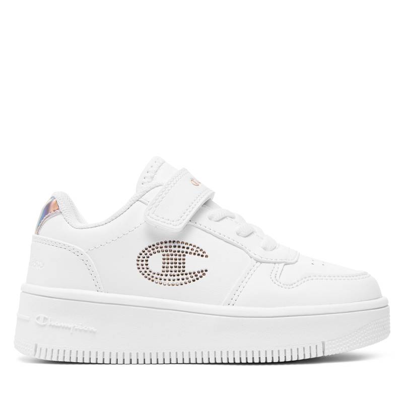 Sneakers Champion Rebound Platform Glitter G Ps Low Cut Shoe S32830-CHA-WW008 Weiß von Champion