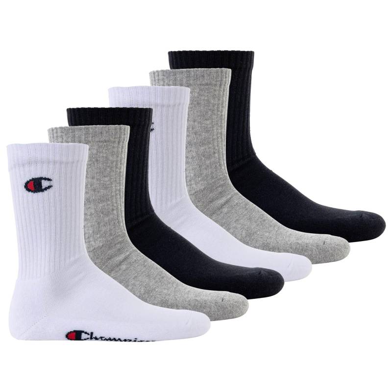 Socken 6er Pack Damen Schwarz 35-38 von Champion