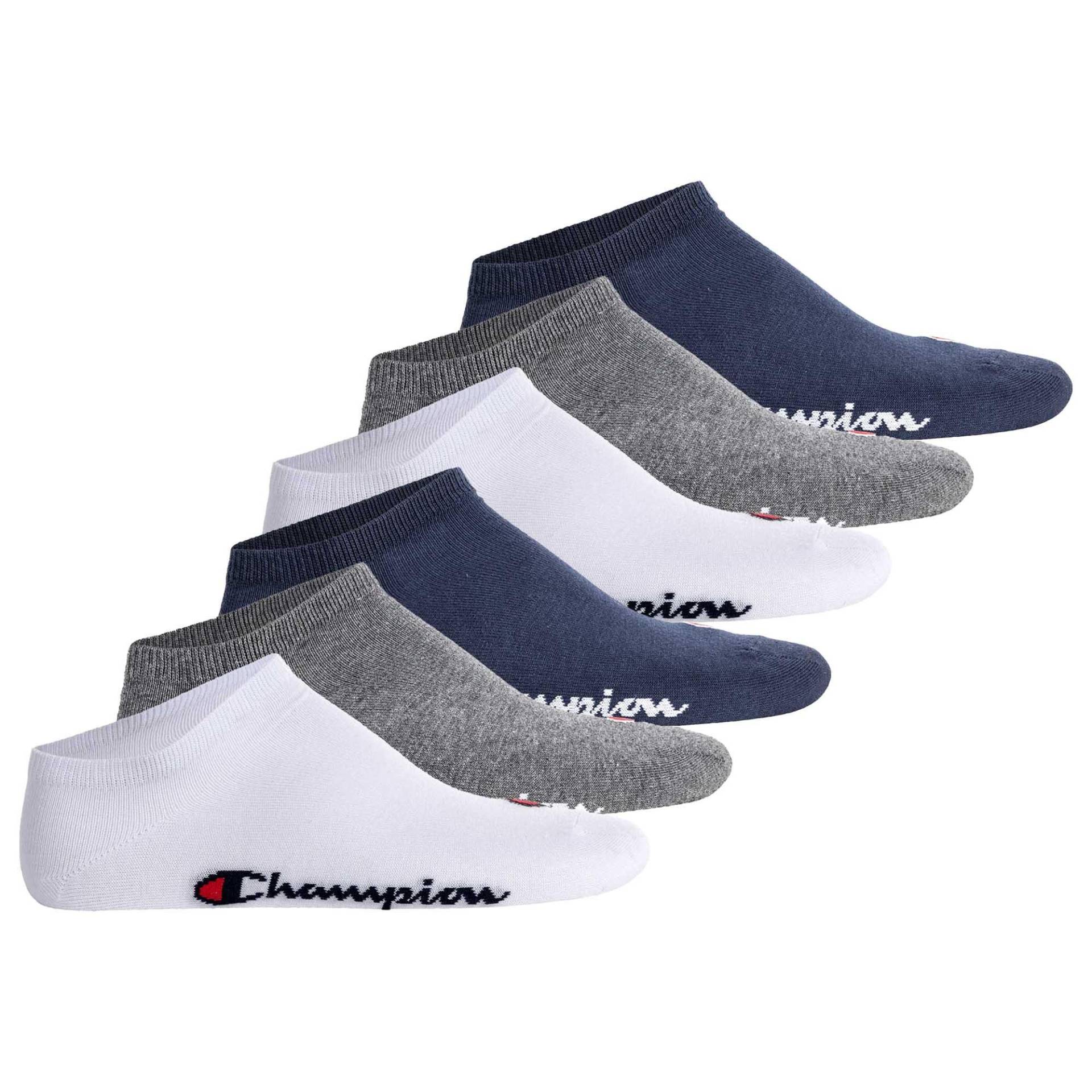 Socken 6er Pack Damen Weiss 35-38 von Champion