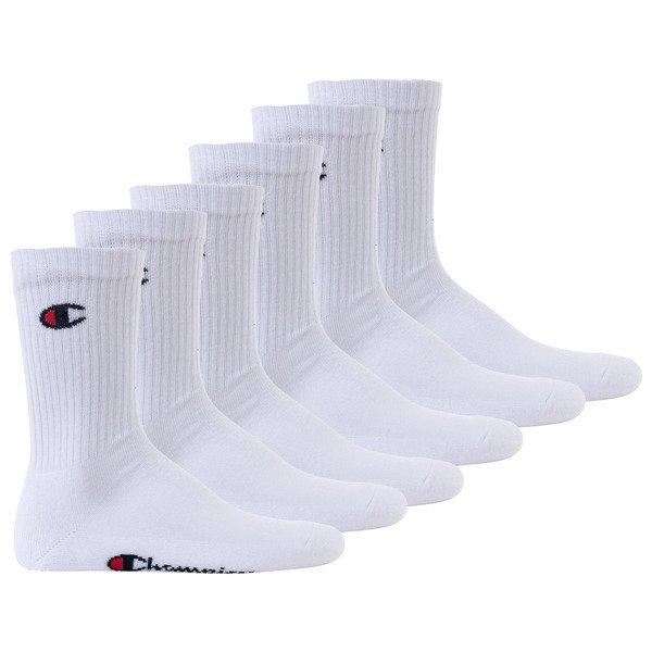 Socken 6er Pack Damen Weiss 43-46 von Champion