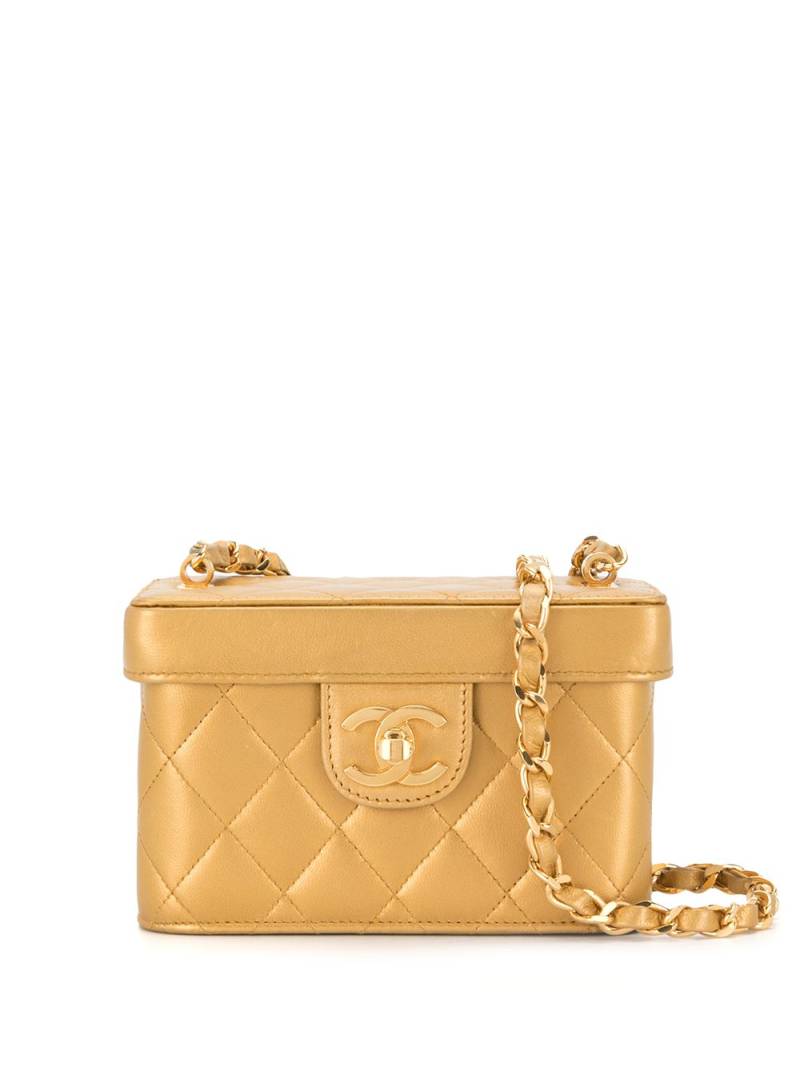 CHANEL Pre-Owned 1992 quilted shoulder bag - Gold von CHANEL Pre-Owned