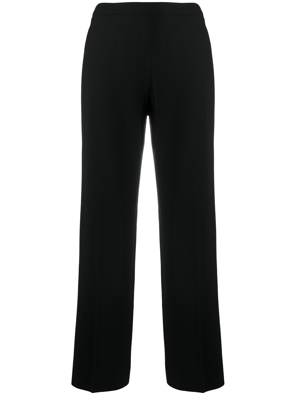 CHANEL Pre-Owned straight-fit tailored trousers - Black von CHANEL Pre-Owned