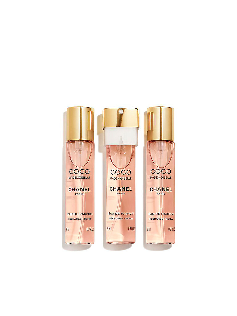 CHANEL COCO MADEMOISELLE  EAU DE PARFUM TWIST AND SPRAY 3X20ML von Chanel