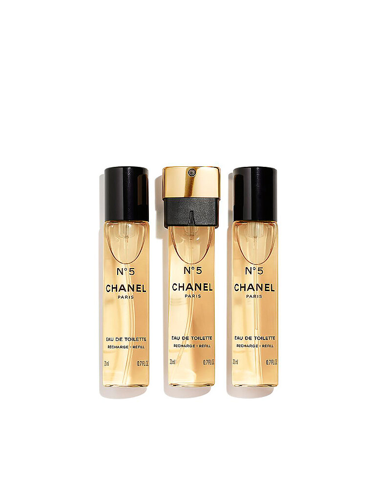 CHANEL N°5  EAU DE TOILETTE TWIST AND SPRAY 3X20ML von Chanel