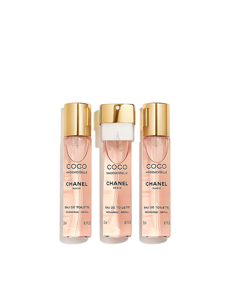 CHANEL COCO MADEMOISELLE  EAU DE TOILETTE TWIST AND SPRAY 3X20ML von Chanel