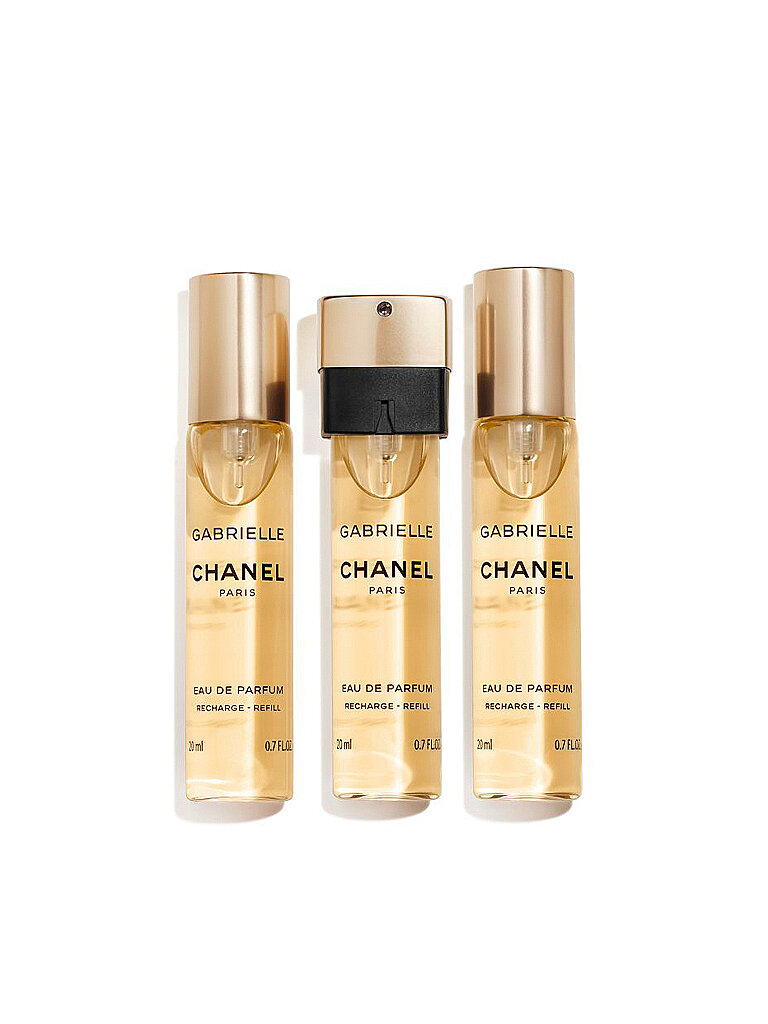 CHANEL GABRIELLE CHANEL GABRIELLE EAU DE PARFUM TWIST AND SPRAY 3X20ML NACHFÜLLUNG von Chanel