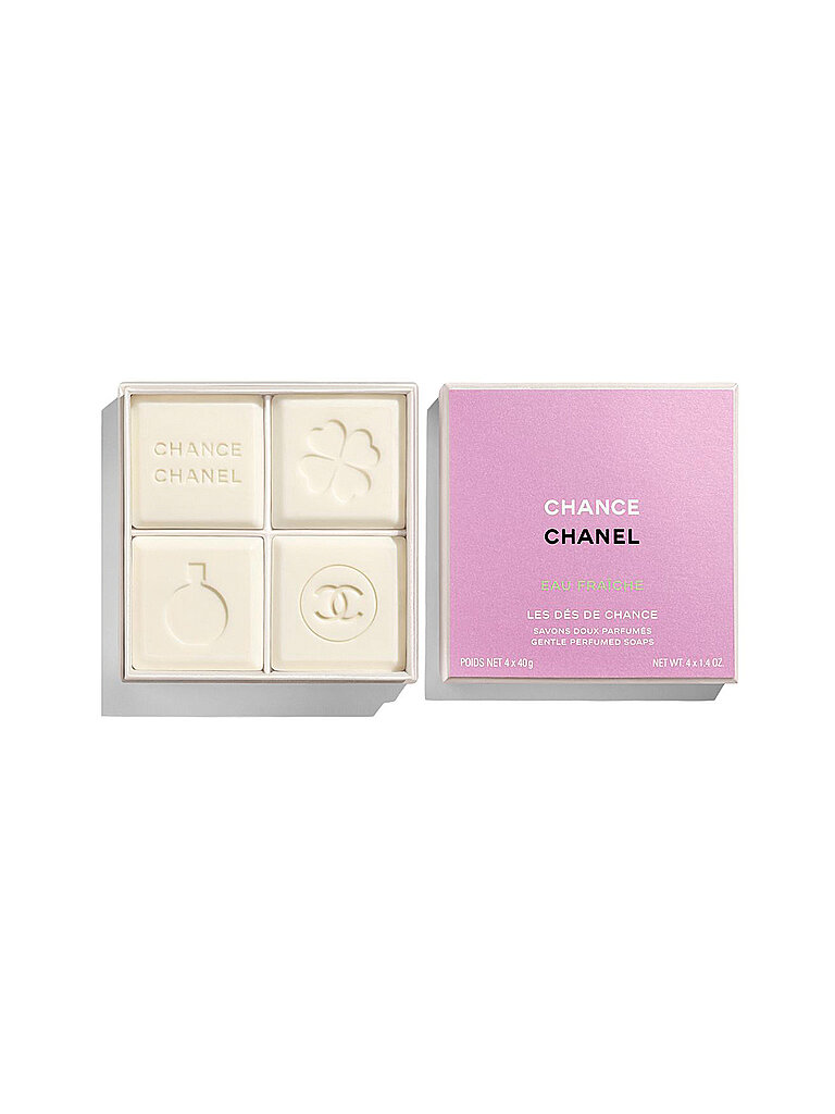 CHANEL CHANCE EAU FRAÎCHE LES DÉS DE CHANCE EAU FRAÎCHE LIMITIERTE EDITION 4x40G von Chanel