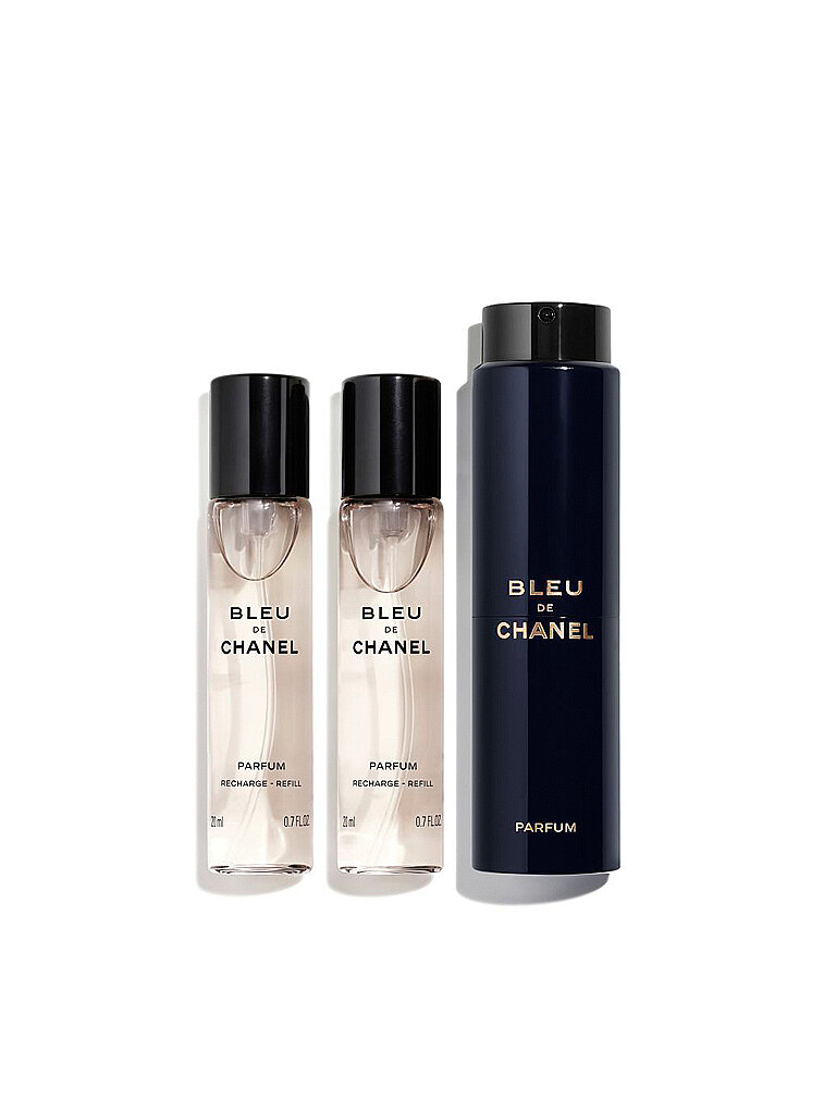 CHANEL BLEU DE CHANEL TWIST AND SPRAY NACHFÜLLBARER FLAKON – PARFUM 3X20ML von Chanel