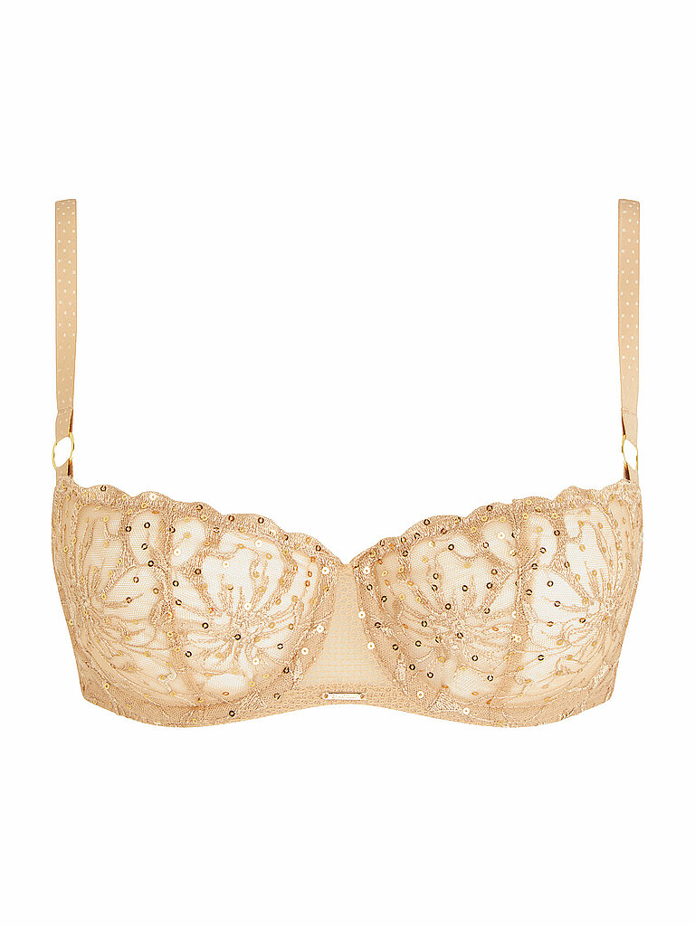 CHANTELLE Balconette BH FLEURS SIGNATURE toffee sequins camel | 80D CHANTELLE Balconette BH FLEURS SIGNATURE toffee sequins camel | 80D von Chantelle