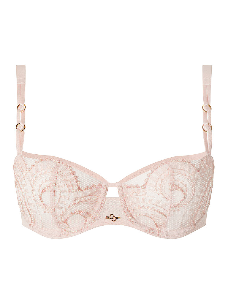 CHANTELLE Balconette BH MYSTIC CREAM taffeta pink rosa | 75B von Chantelle