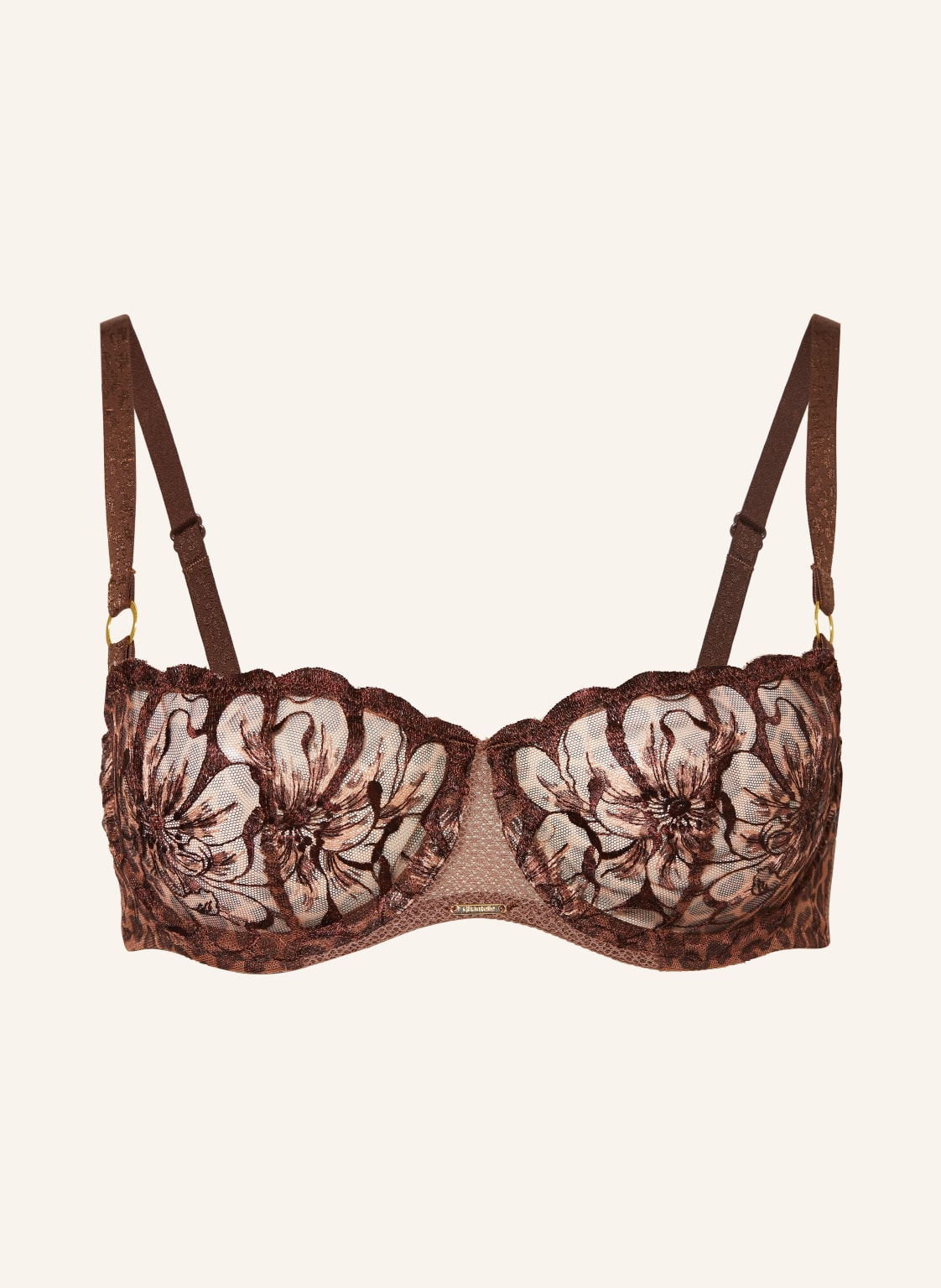 Chantelle Balconette-Bh Fleurs braun von Chantelle