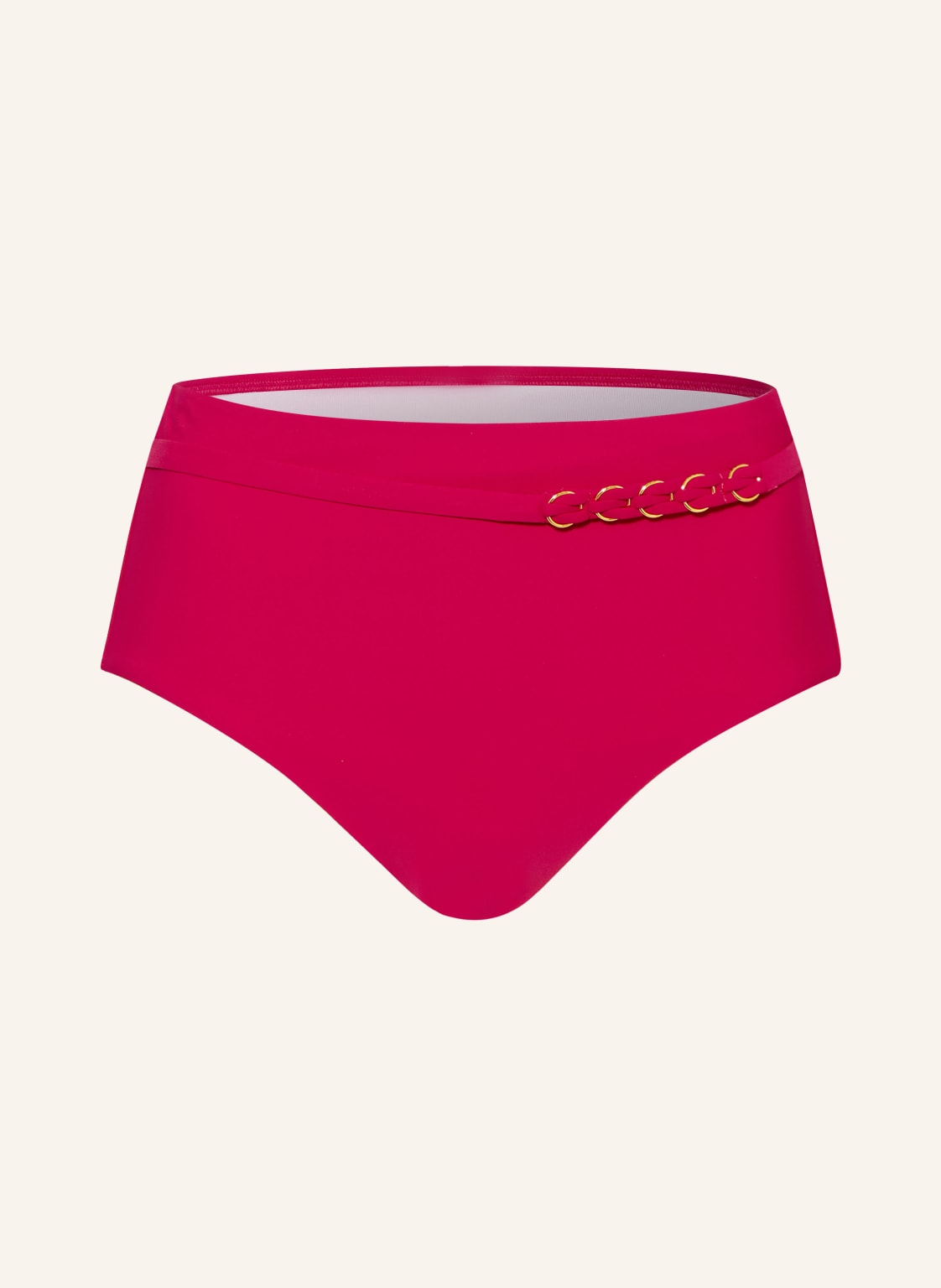 Chantelle High-Waist-Bikini-Hose Emblem pink von Chantelle