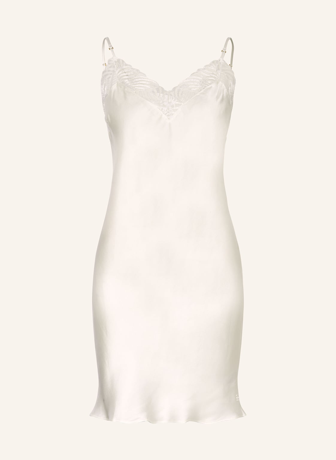 Chantelle Negligé Legend Aus Satin weiss Chantelle Negligé Legend Aus Satin weiss von Chantelle