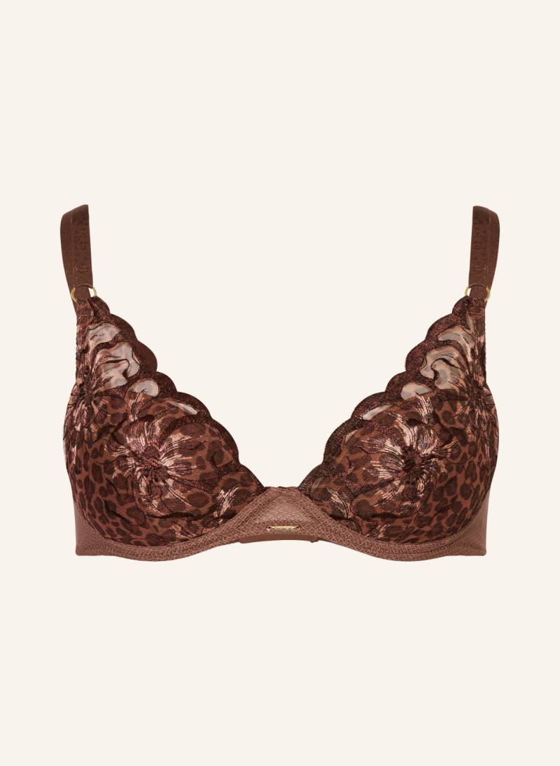 Chantelle Schalen-Bh Fleurs braun von Chantelle