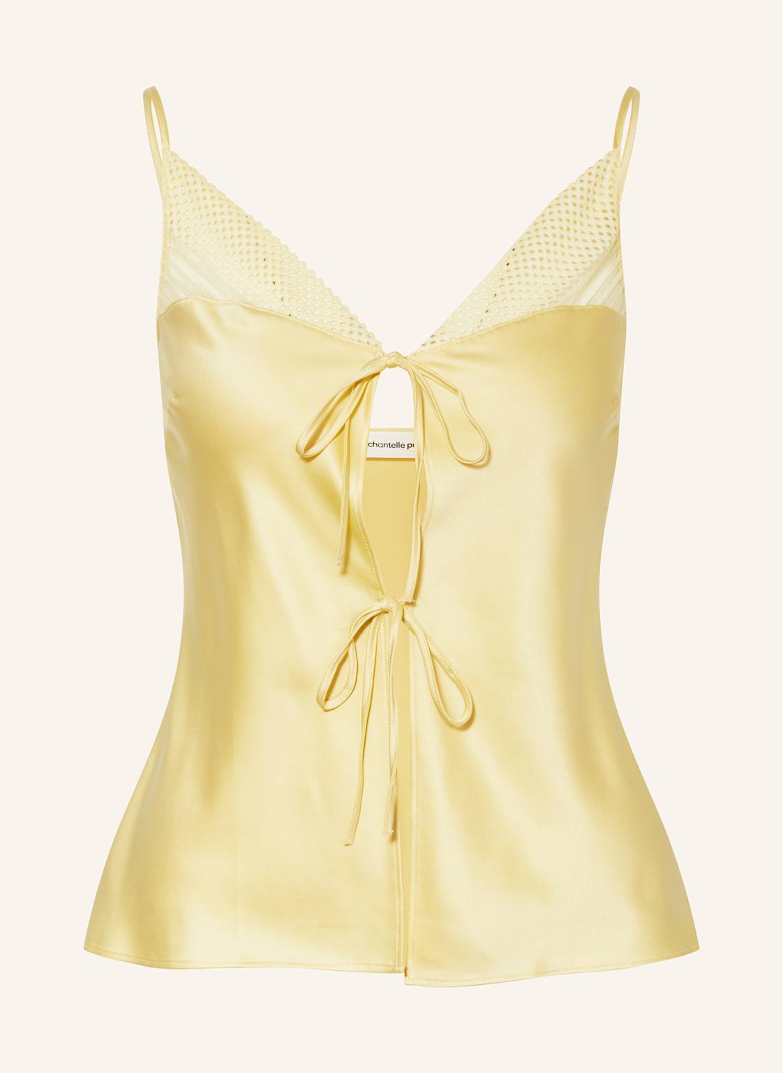 Chantelle Schlafshirt Play Aus Satin gelb Chantelle Schlafshirt Play Aus Satin gelb von Chantelle