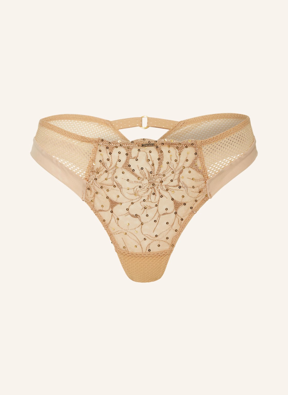 Chantelle String Fleurs Signature beige von Chantelle