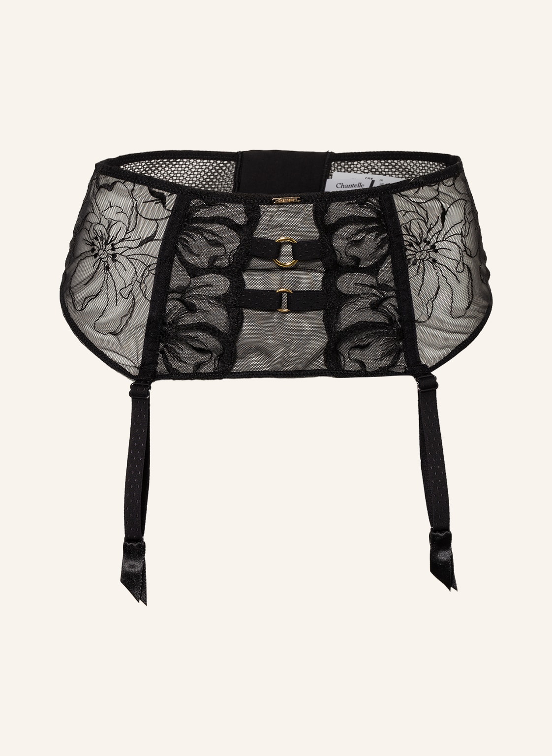 Chantelle Strumpfhalter Fleurs schwarz Chantelle Strumpfhalter Fleurs schwarz von Chantelle