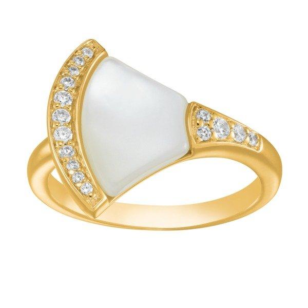 Goldener Silberring 4,50 Gr. Damen  54mm von Charles Garnier