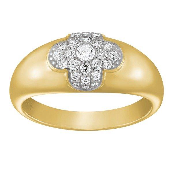 Goldener Silberring Damen  50mm von Charles Garnier