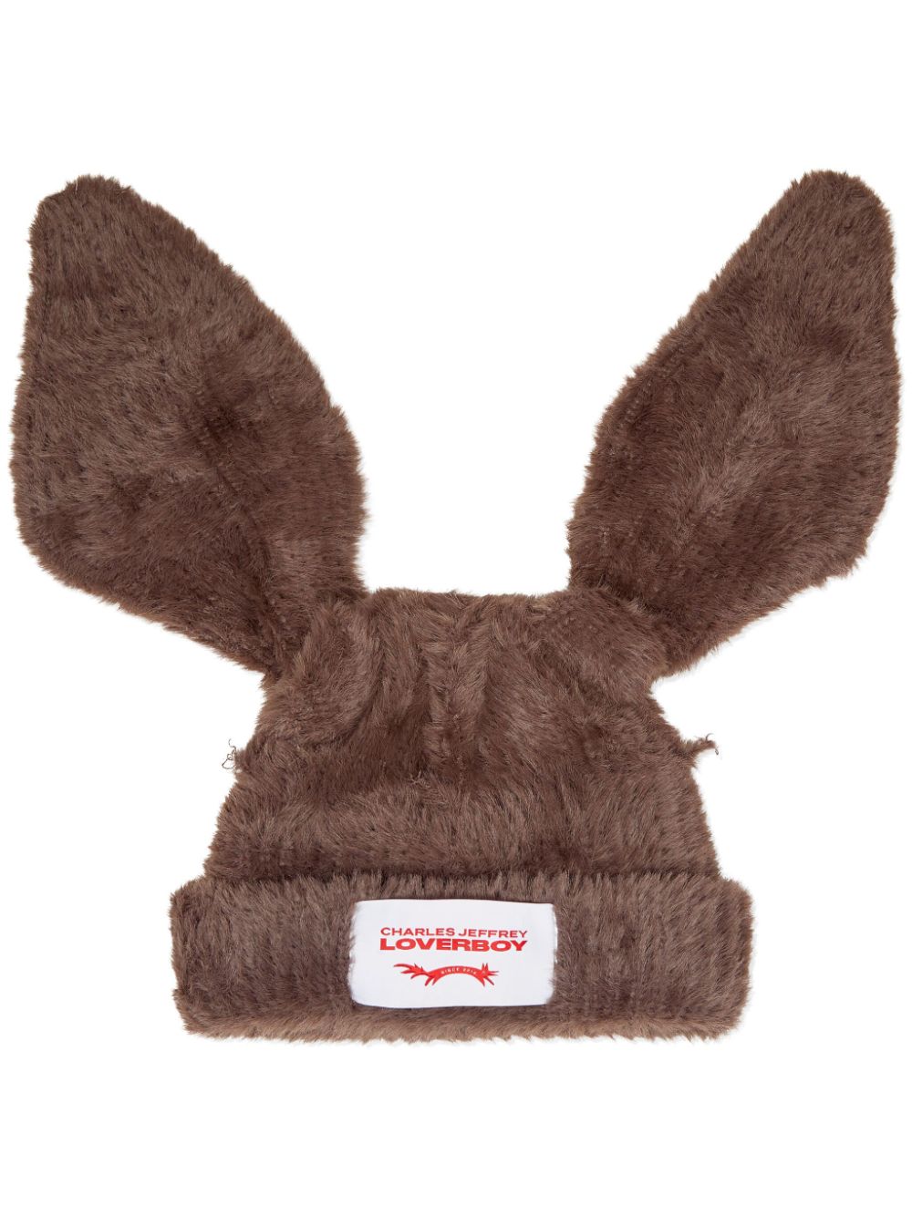 Charles Jeffrey Loverboy Chunky Rabbit beanie - Brown von Charles Jeffrey Loverboy