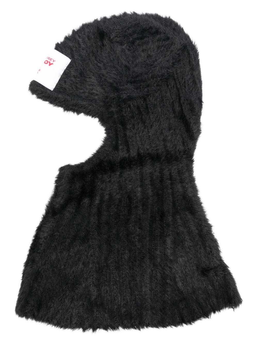 Charles Jeffrey Loverboy Fluffy Ears balaclava - Black von Charles Jeffrey Loverboy