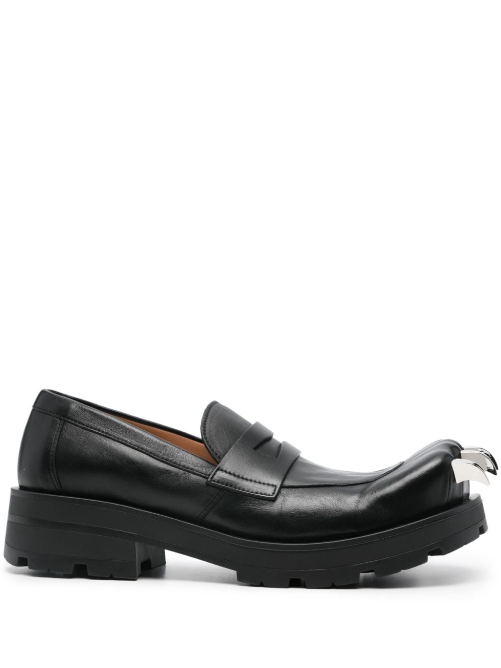 Charles Jeffrey Loverboy Moggies claw-detailing loafers - Black von Charles Jeffrey Loverboy