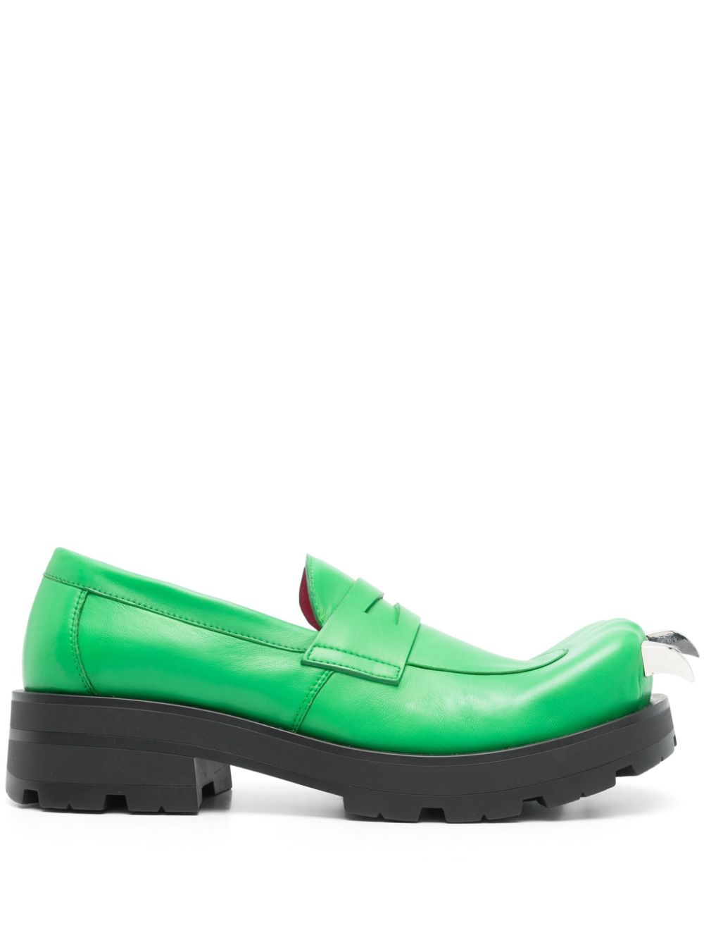 Charles Jeffrey Loverboy Moggies loafers - Green von Charles Jeffrey Loverboy