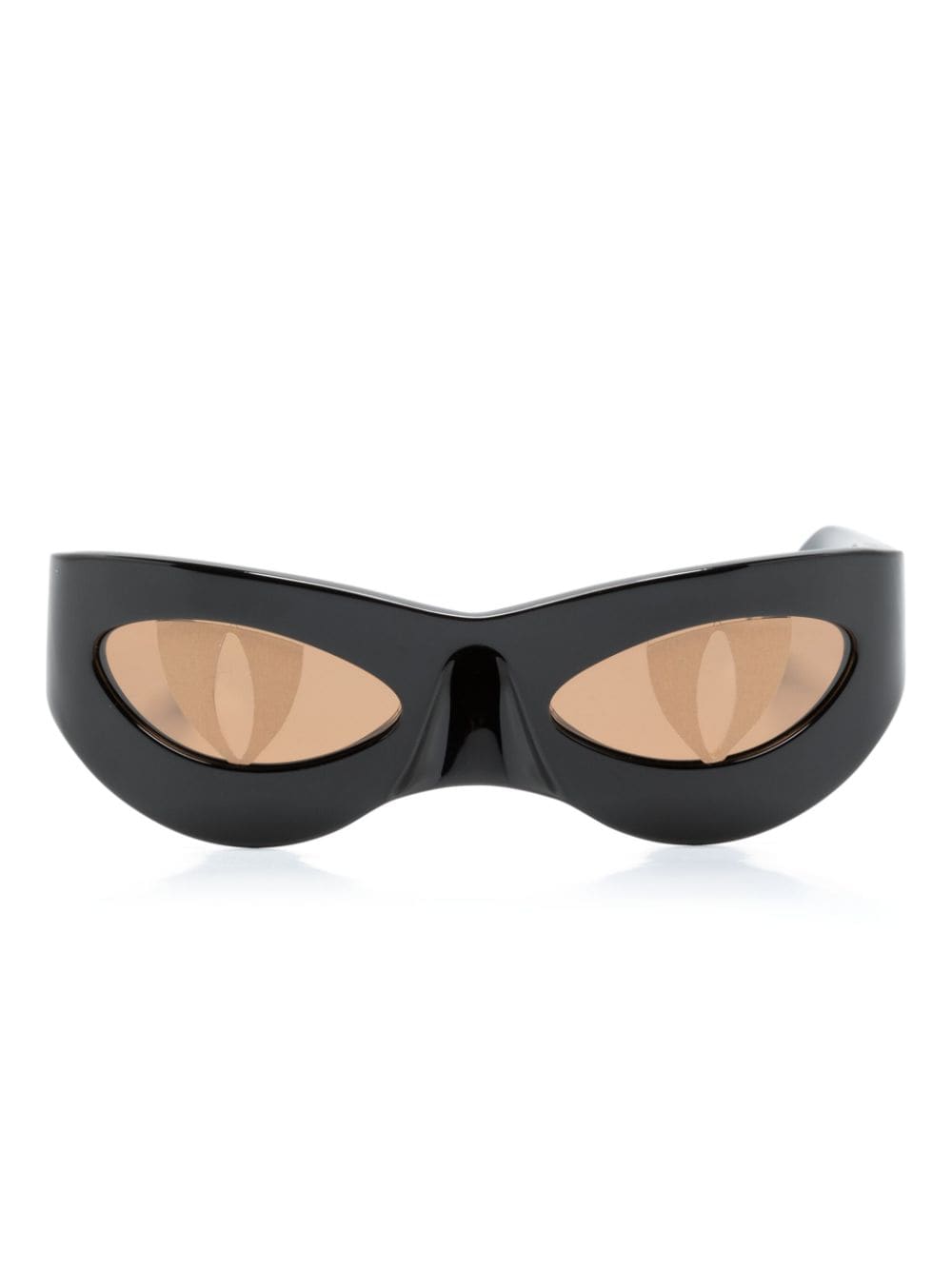 Charles Jeffrey Loverboy Neko cat-eye sunglasses - Black von Charles Jeffrey Loverboy