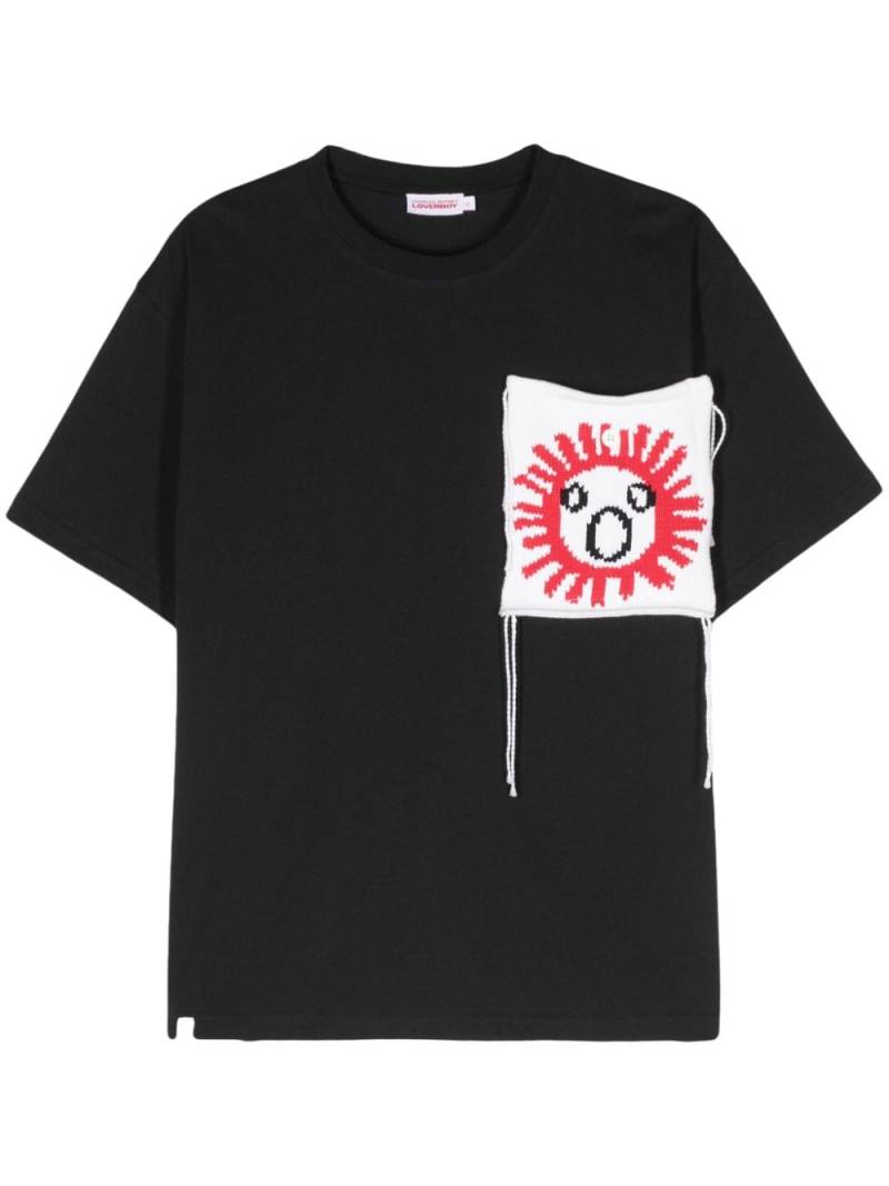 Charles Jeffrey Loverboy Patch T-shirt - Black von Charles Jeffrey Loverboy