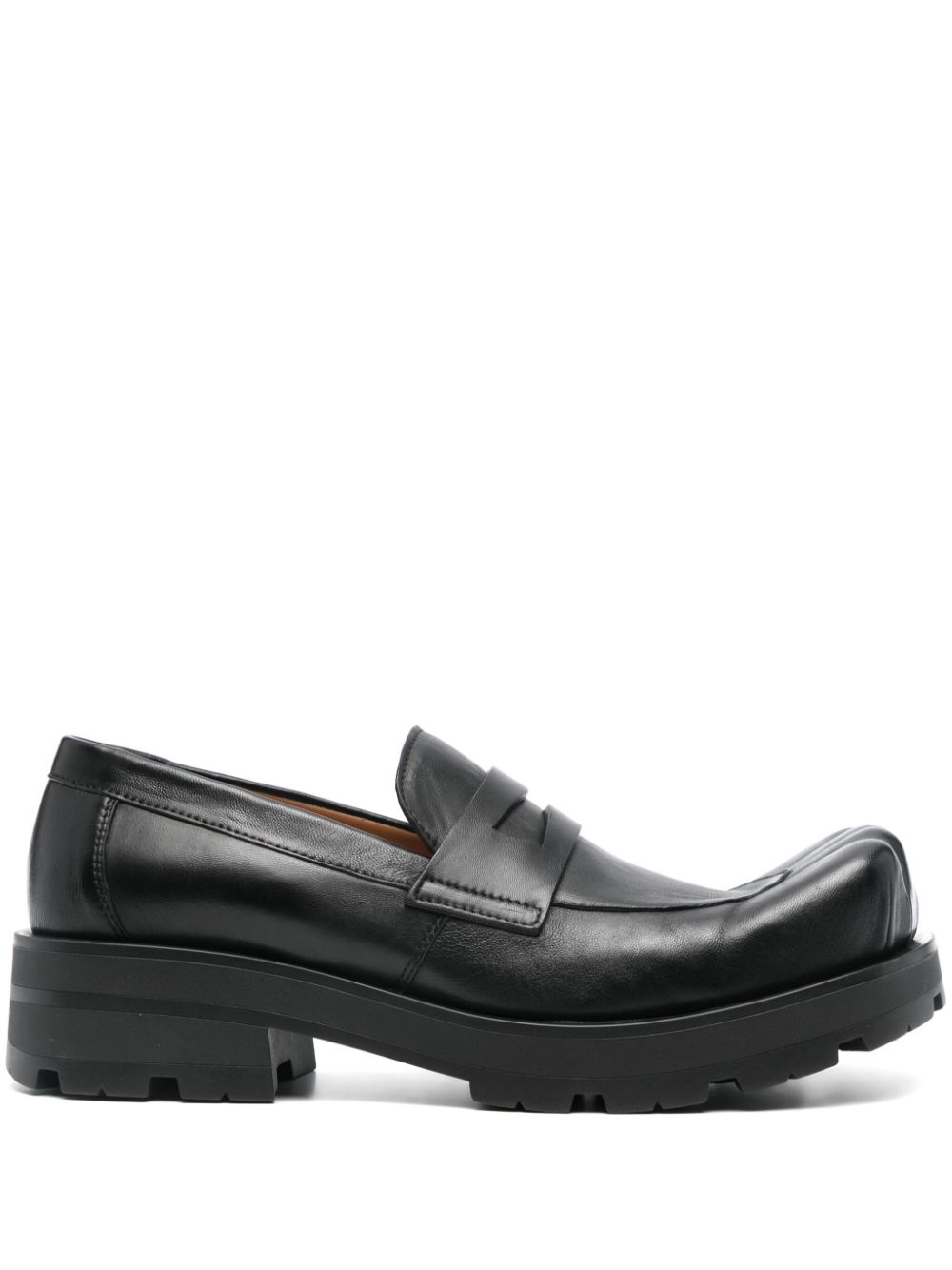 Charles Jeffrey Loverboy Sheathed Moggies sculpted-toe loafers - Black von Charles Jeffrey Loverboy