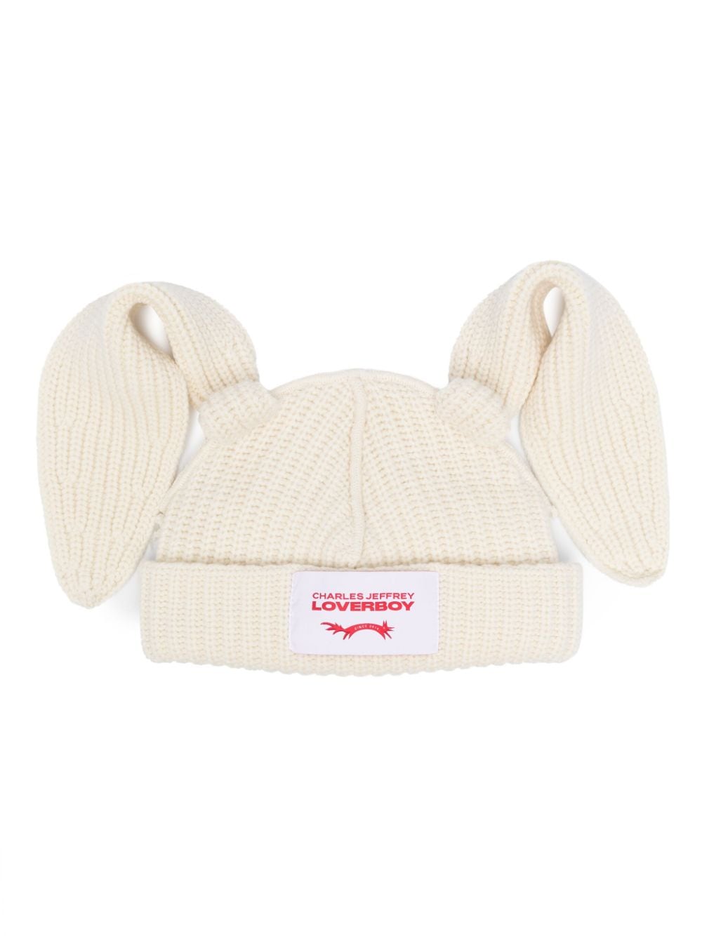 Charles Jeffrey Loverboy floppy-bunny-ears beanie - Neutrals von Charles Jeffrey Loverboy