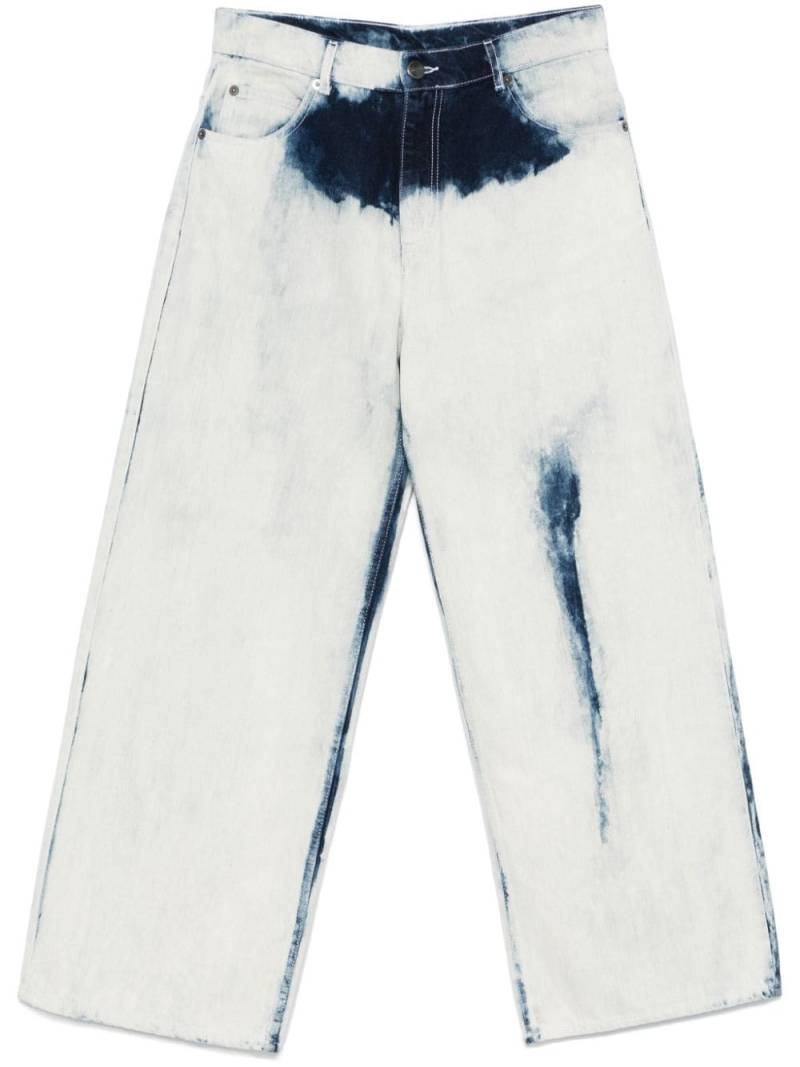 Charles Jeffrey Loverboy wide-leg jeans - White von Charles Jeffrey Loverboy