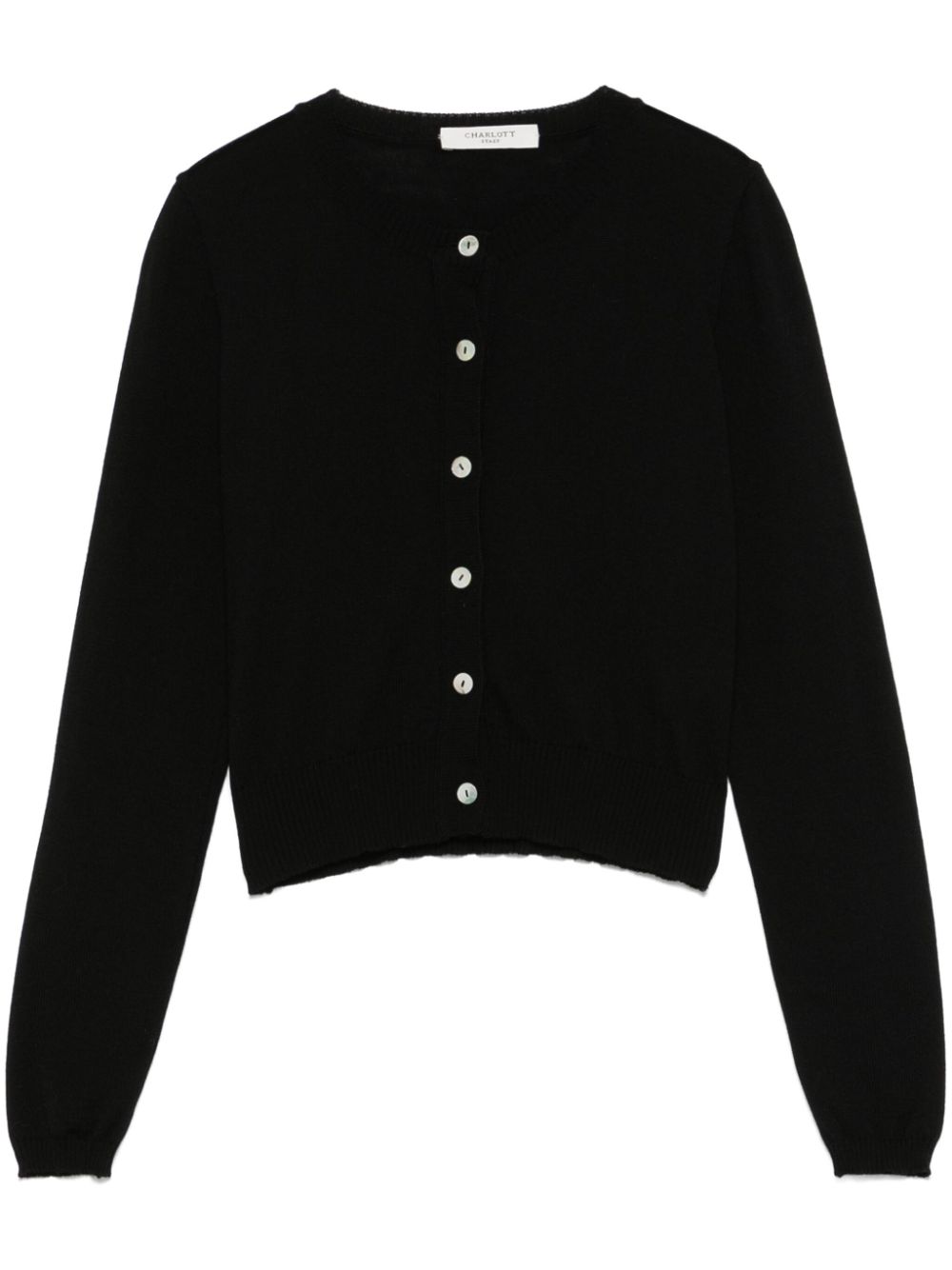 Charlott wool cardigan - Black von Charlott