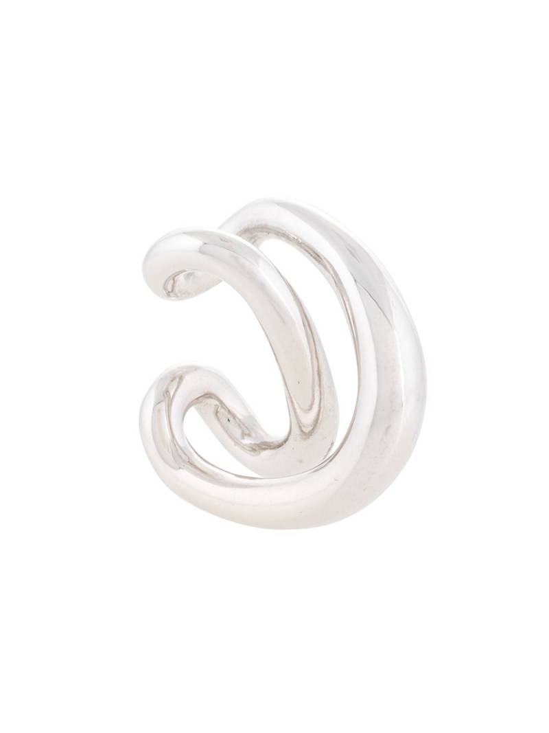 Charlotte Chesnais Initial ear cuff - Silver von Charlotte Chesnais