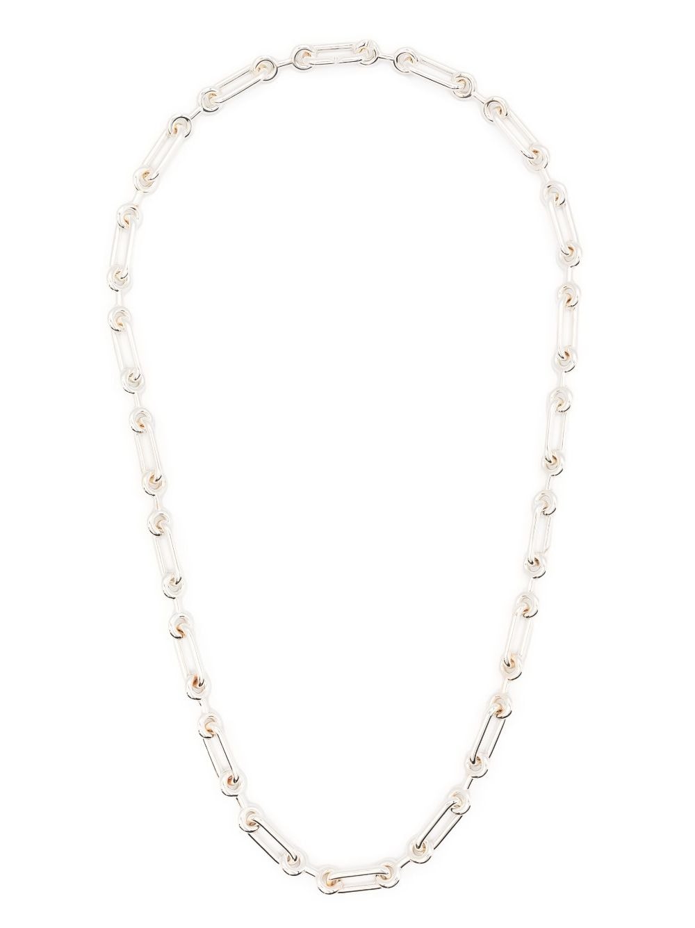 Charlotte Chesnais Petit Binary chain-link necklace - Silver von Charlotte Chesnais