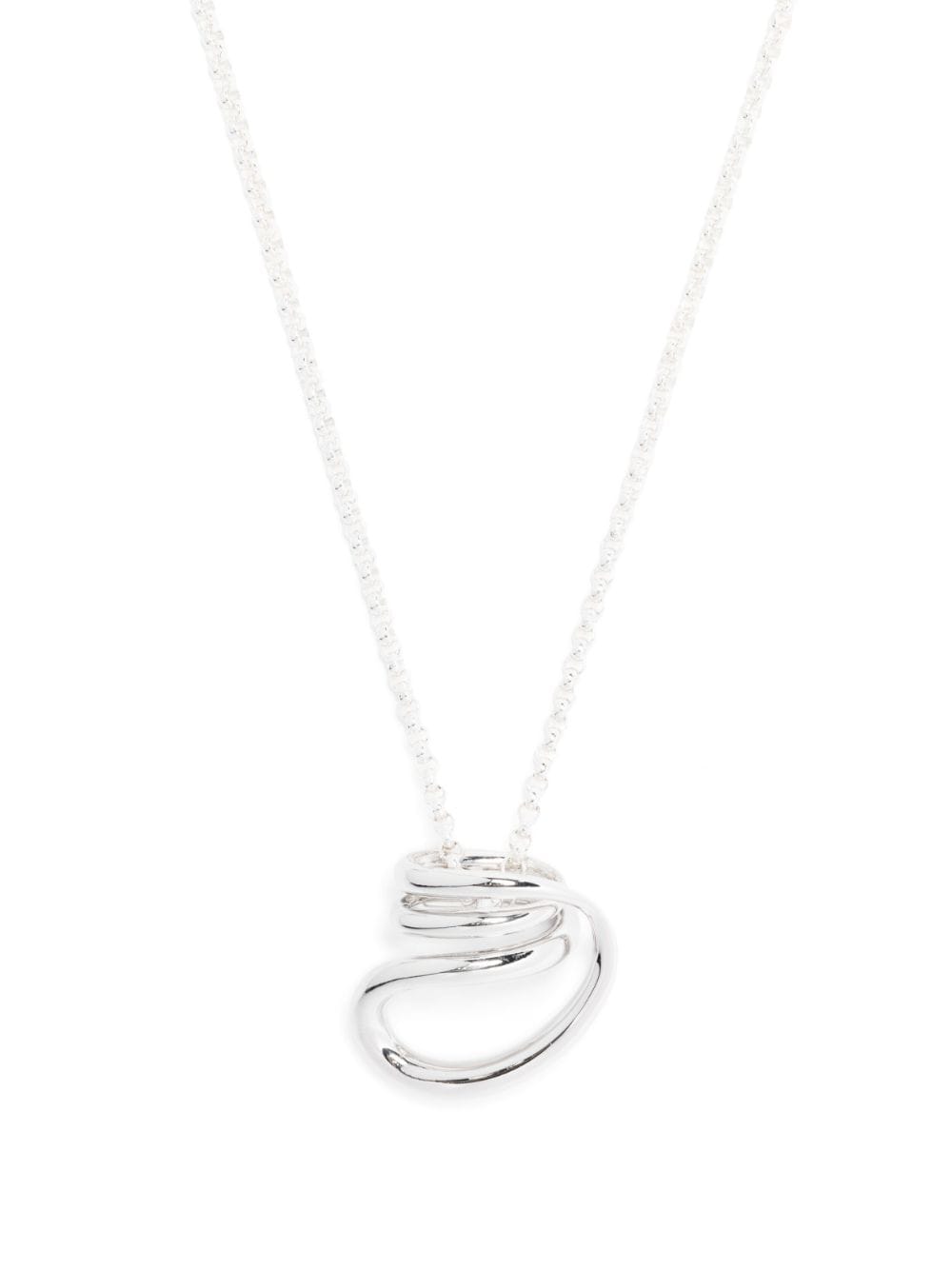 Charlotte Chesnais Petit Round Trip silver necklace von Charlotte Chesnais