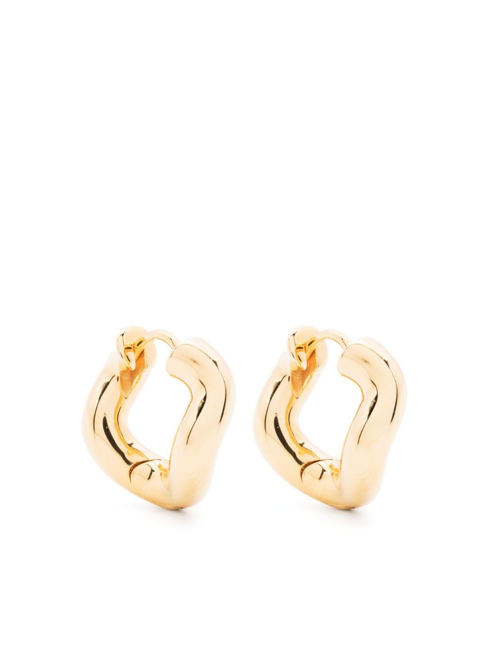 Charlotte Chesnais Petit Wave loop earrings - Gold von Charlotte Chesnais