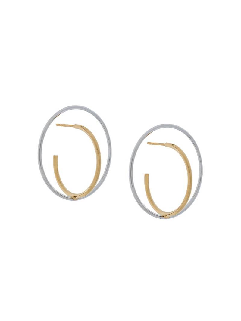 Charlotte Chesnais Saturn medium earrings - Metallic von Charlotte Chesnais