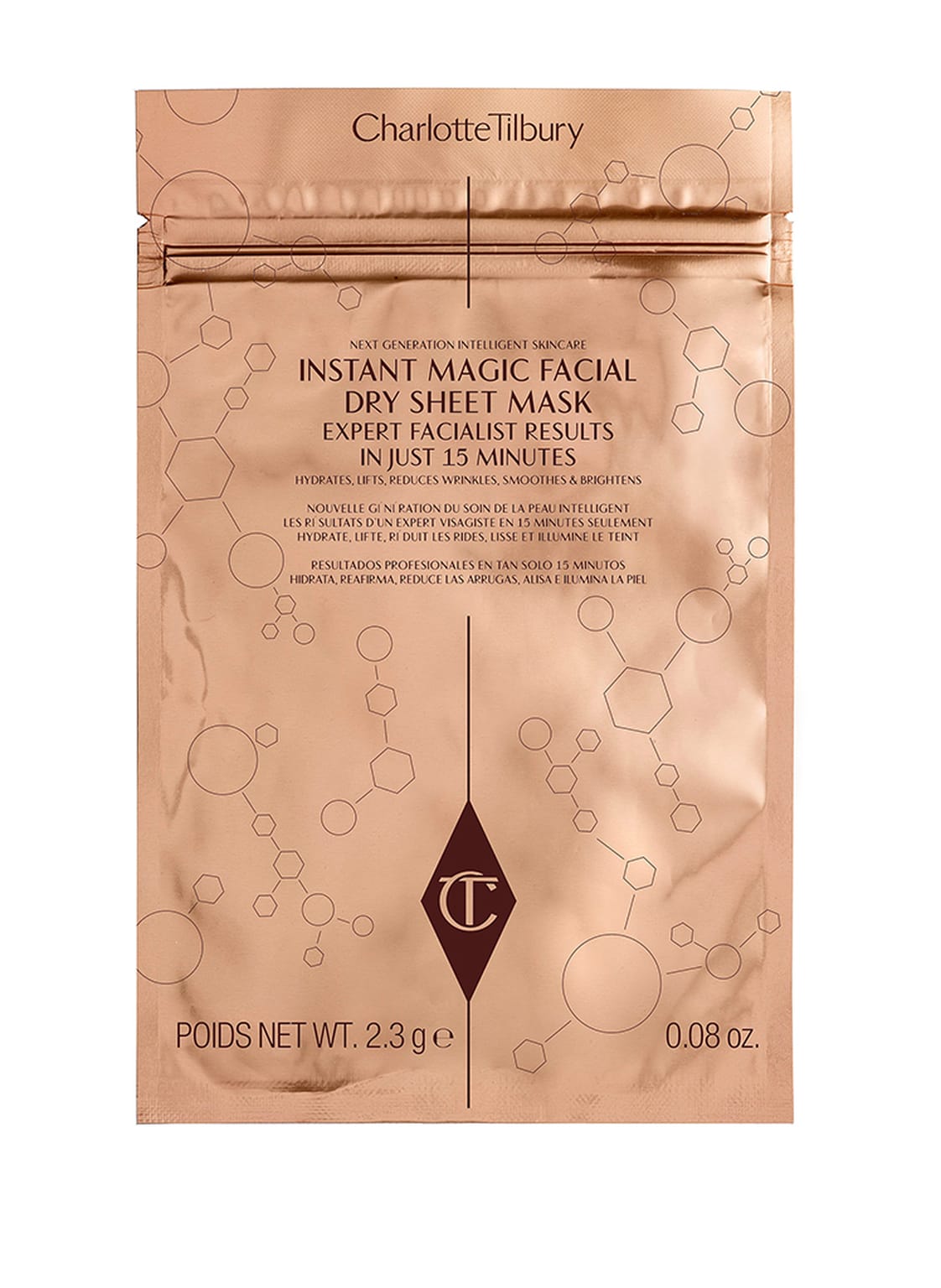 Charlotte Tilbury Instant Magical Facial Dry Sheet Gesichtsmaske (1 Stück) von Charlotte Tilbury