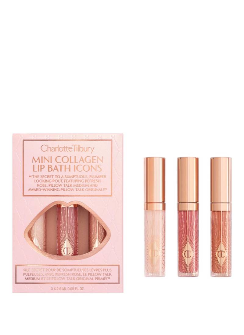 Charlotte Tilbury Mini Collagen Lip Bath Icons Make-up Set von Charlotte Tilbury