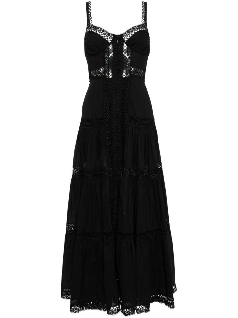 Charo Ruiz Ibiza Ardele maxi dress - Black von Charo Ruiz Ibiza