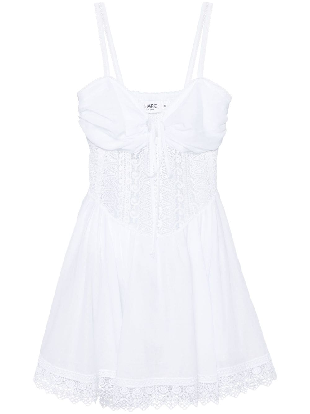 Charo Ruiz Ibiza Paulette mini dress - White von Charo Ruiz Ibiza