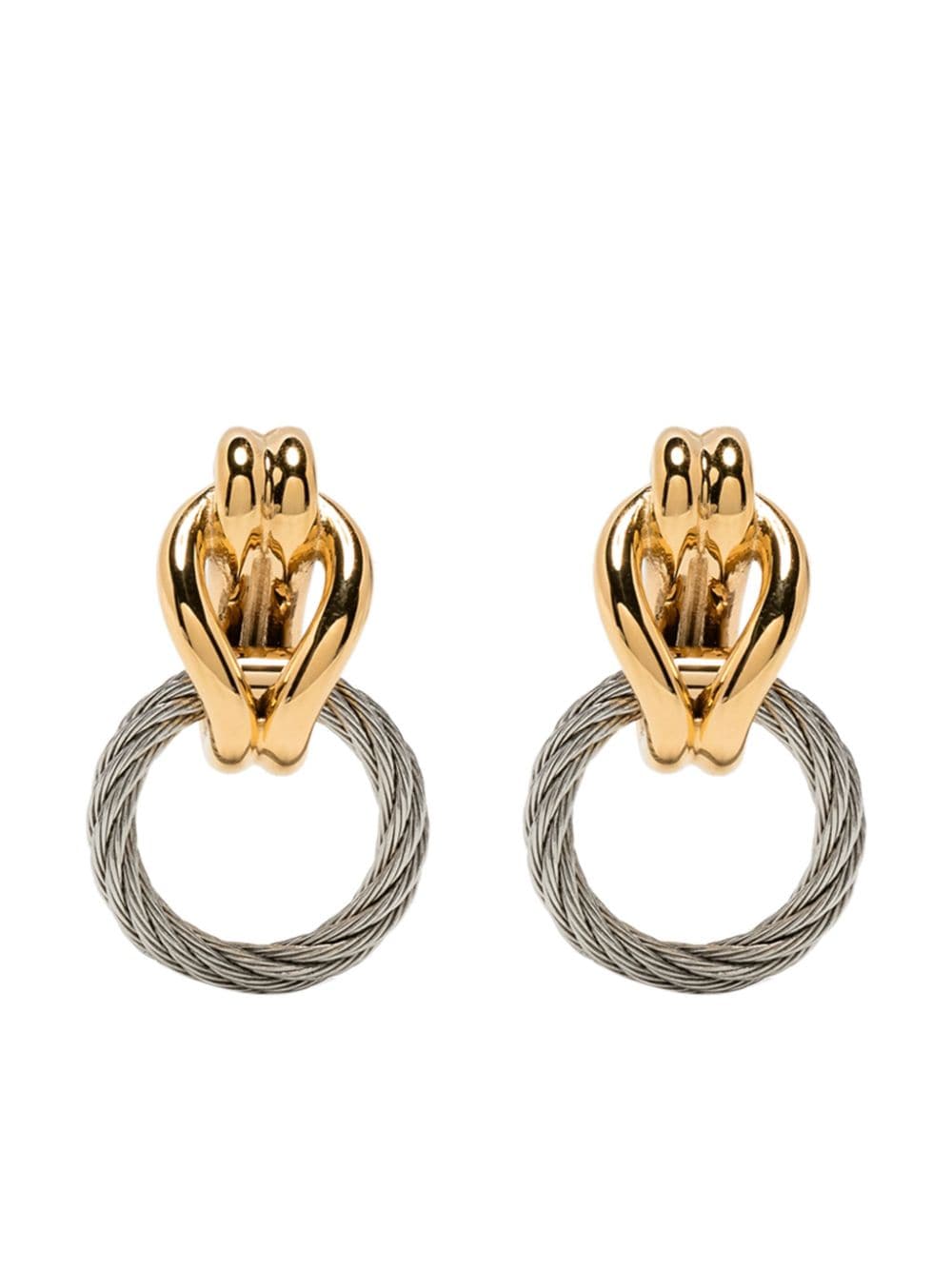 Charriol Celtic Knot earrings - Gold von Charriol