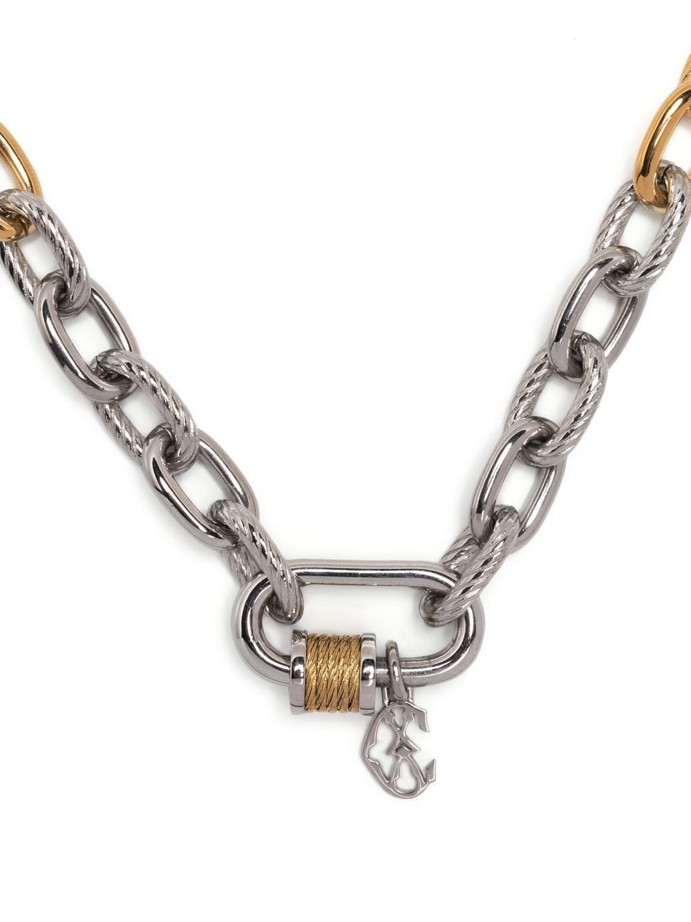 Charriol Forever Lock two-tone necklace - Silver von Charriol