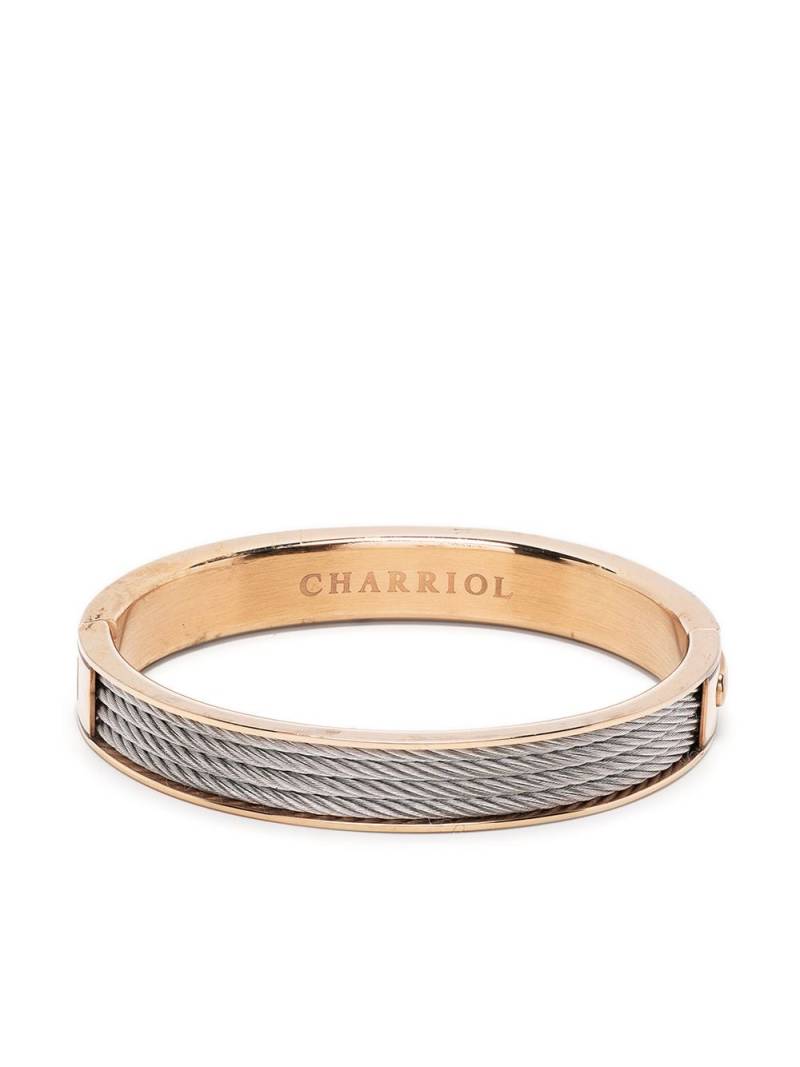 Charriol Forever cable bangle - Gold von Charriol