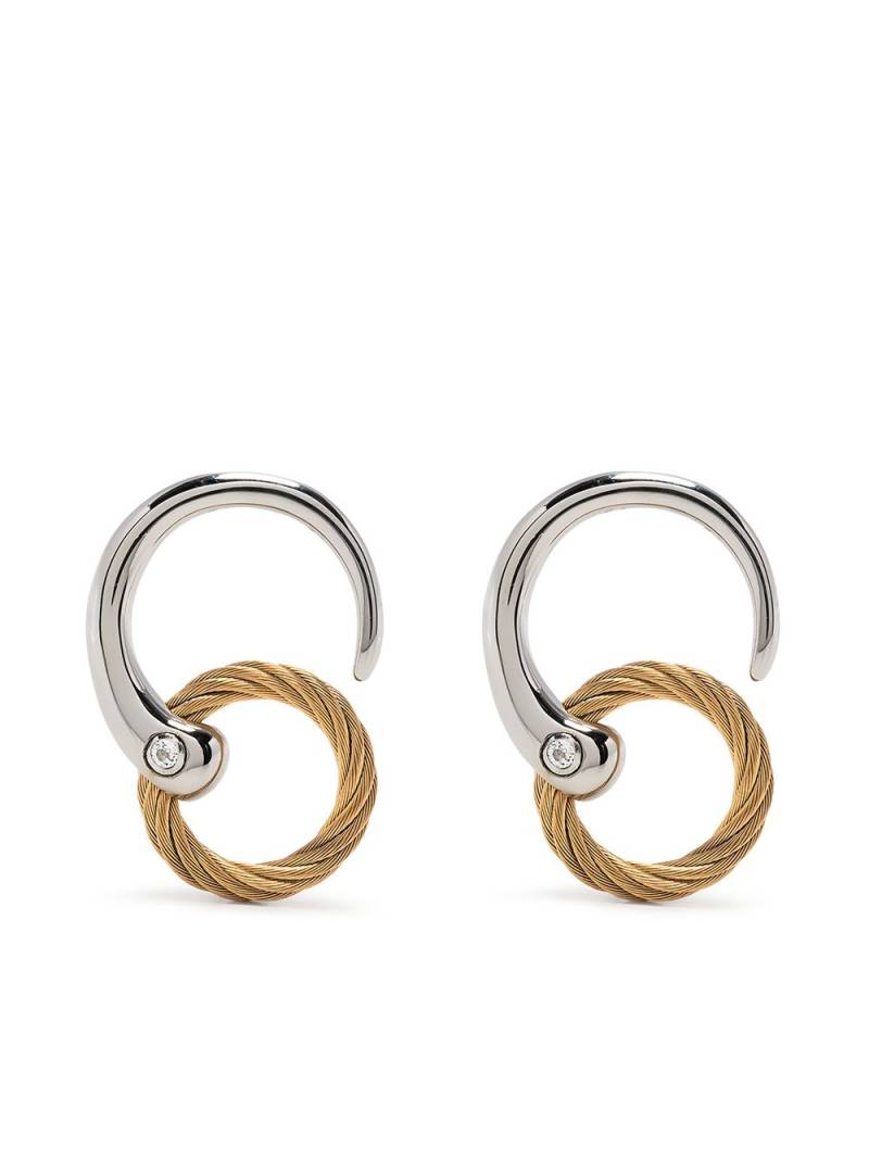 Charriol Infinity Zen earrings - Silver von Charriol