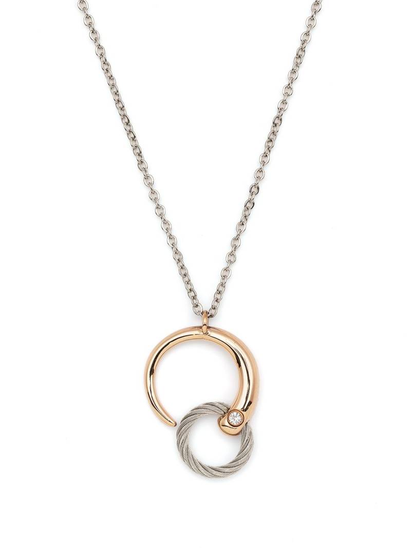 Charriol Infinity Zen necklace - Silver von Charriol