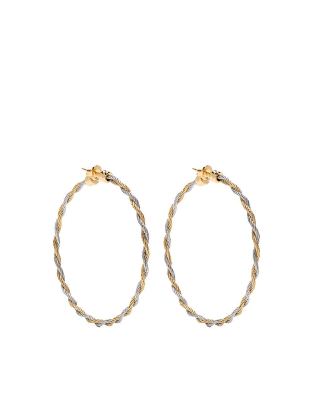 Charriol Love Twist earrings - Gold von Charriol