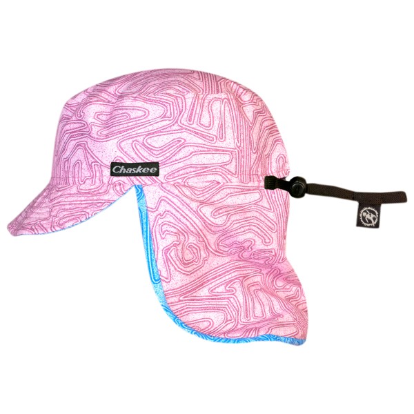 Chaskee - Junior's Sahara Textile Visor - Cap Gr One Size - 50-56 cm rosa von Chaskee