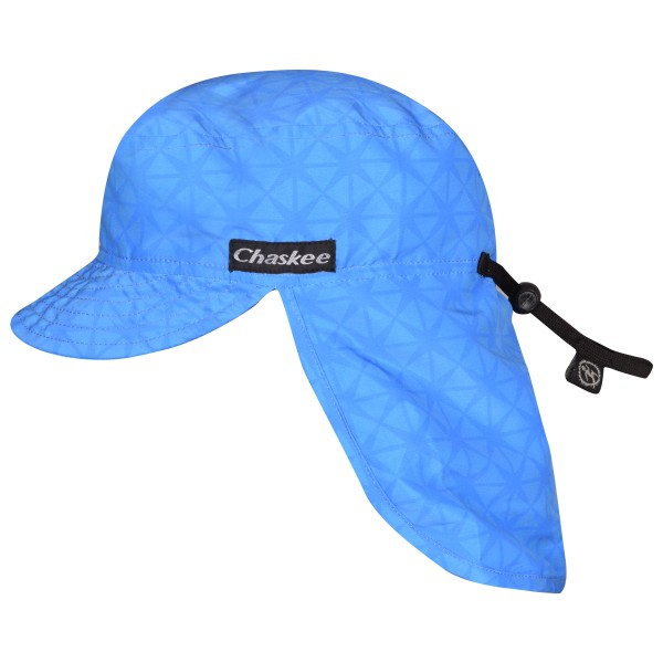 Chaskee - Junior's Sahara Textile Visor - Cap Gr One Size - 50-56 cm blau von Chaskee